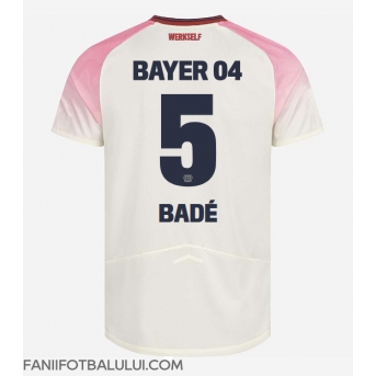 Bayer Leverkusen Loic Bade #5 Tricou Fotbal Replică 2025-26 Barbati Deplasare